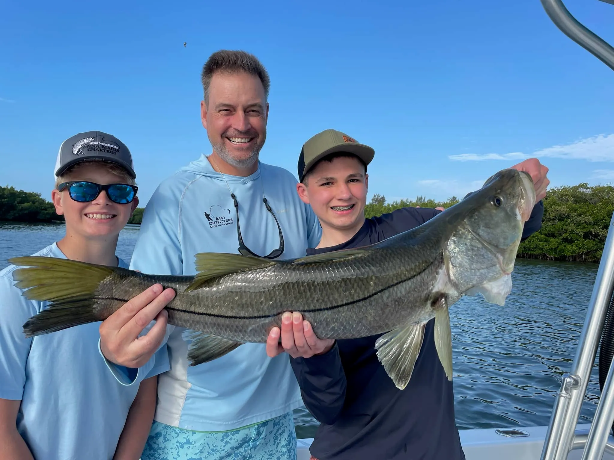 Inshore fishing catch near Anna Maria Island